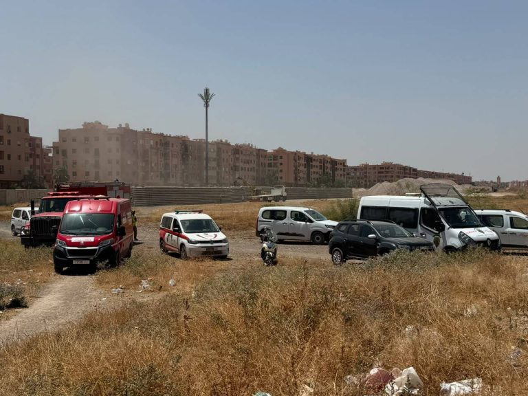 بالفيديو حادث مأساوي يسنتفر سلطات مراكش